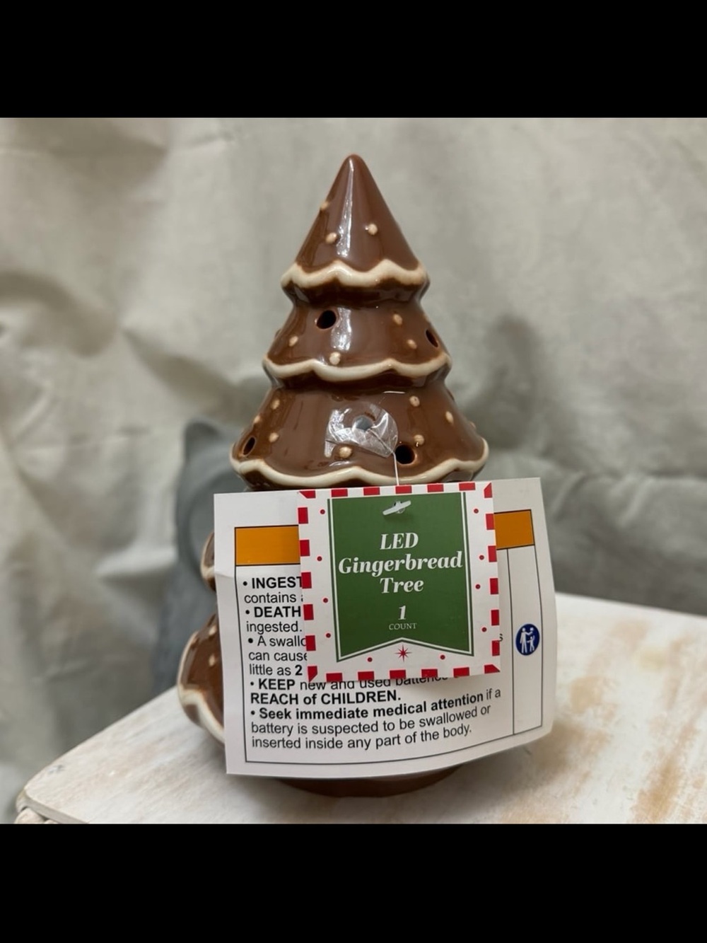 ⚡️⭐️Target Bullseye LED Gingerbread Tree - Picture 3 of 7